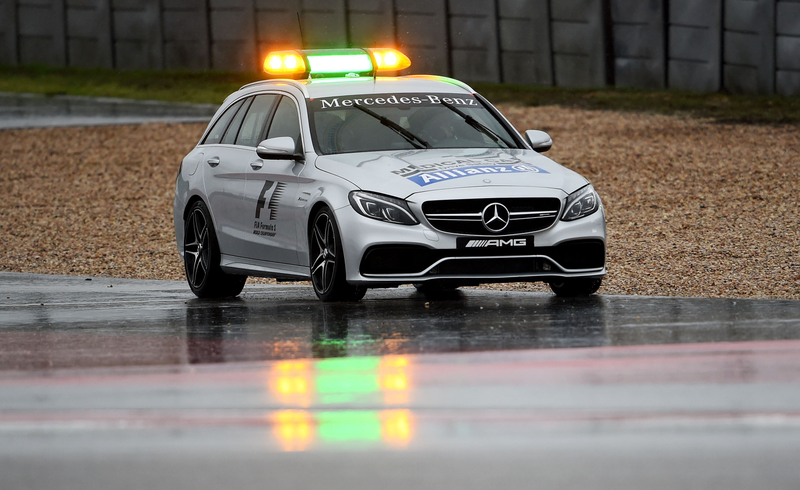 Formula One’s medical car. Photo credit: Getty Images